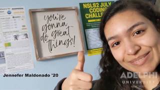 Memories and looking ahead with Adelphi’s Class of 2020