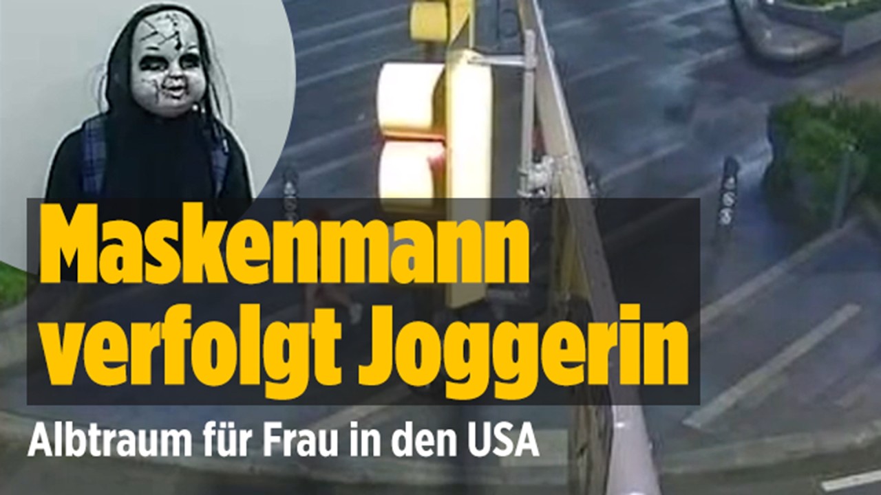 USA: Dieser Maskenmann terrorisiert eine ganze Nachbarschaft!