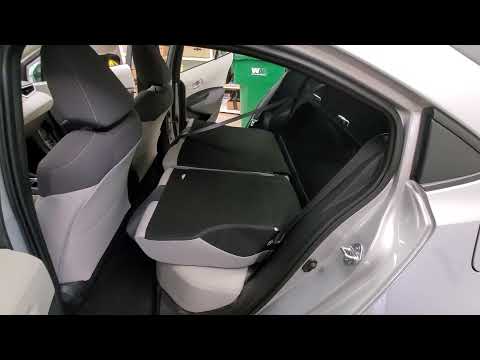2020 2021 & 2022 Toyota Corolla Sedan - How To Lower Rear Passenger Seats (Fold Down Back Seats)