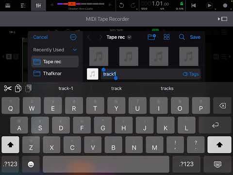 Tutorial record midi from chord pads NanoStudio 2