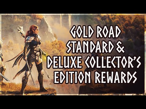ESO Gold Road Standard and Deluxe Collector's Edition Showcase