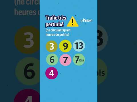 Une grève massive de la RATP est prévue ce jeudi. Voici les perturbations à prévoir ⬆️