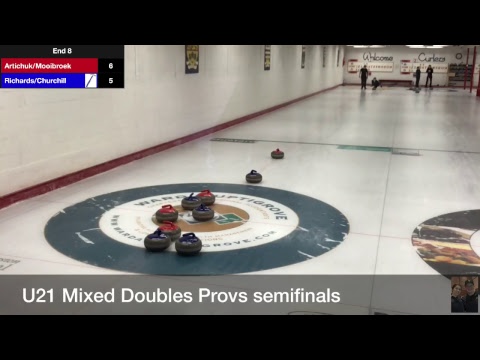 U21 Mixed Doubles Provincial Semifinal