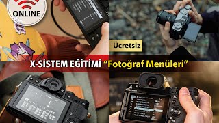 Fujifilm X Sistem Fotoğraf Menüsü