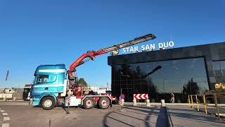 السيارات القاطرة Scania R500 6x4 PALFINGER PK 44002 Crane Kran | صورة 4 - Autoline