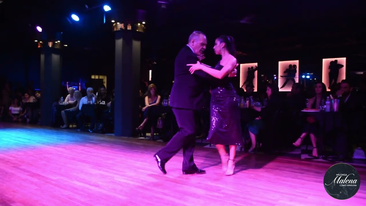 Roxana Suarez & Pancho Martinez Pey en Milonga Malena " COMO NINGUNA"!! 2/4