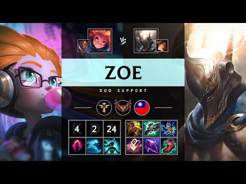 Zoe Support vs Pantheon: Vision Controller - TW Grandmaster Patch 14.17