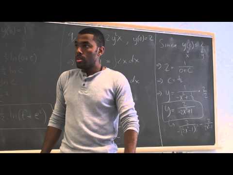 Math 209 Lecture 3 - Numerical methods for solving ODEs part 1