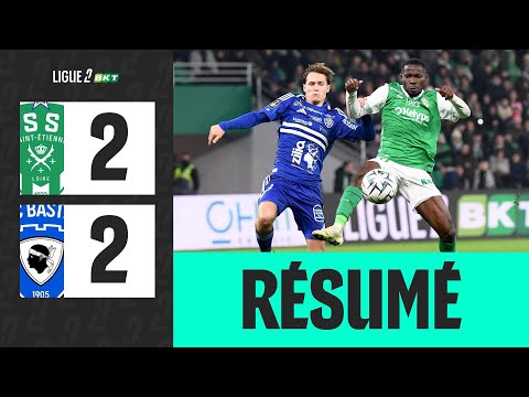 AS SAINT-ÉTIENNE - SC BASTIA (2-2) - Week 17 -  Ligue 2 BKT 25/26