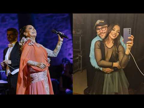 Isabel Pantoja cantó en La Palma, junto a Lola García, la novia de su hijo Kiko Rivera.