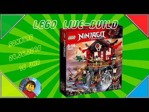 LIVE-BUILD! | LEGO Ninjago Tempel der Auferstehung | 70643