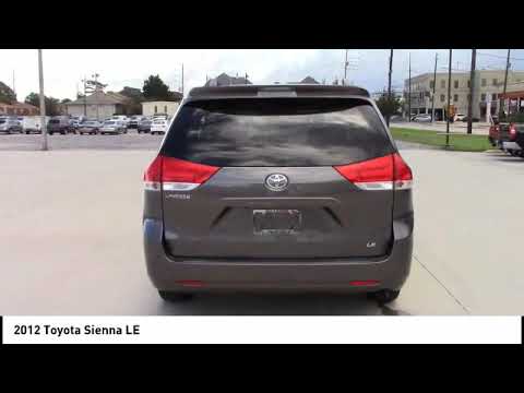 2012 Toyota Sienna Metairie LA JL30981
