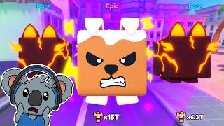 This Experimental Core Egg Gave Me BEST PETS as a NOOB in Gym Star Simulator