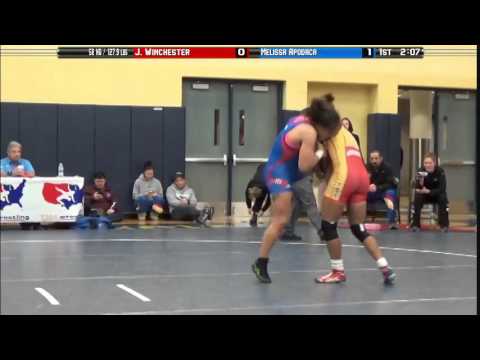 WM 58 KG - RR3 - Jacarra Winchester (TMWC) vs. Melissa Apodaca (USMC)