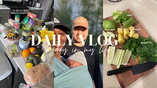 Day in the Life Military Spouse| Living on Base, Groceries + Juice Cleanse