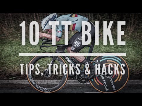 10 TIME TRIAL/TRIATHLON BIKE TIPS, TRICKS AND HACKS IN UNDER 4 MINUTES #nosmallcreator #triathlon