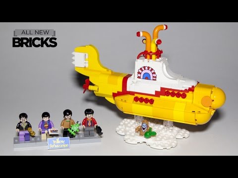 Vidéo LEGO Ideas 21306 : The Beatles Yellow Submarine