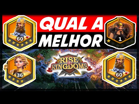 ⚔️Rise of Kingdoms Qual a melhor DUPLA de Cavalaria META 2023 - KINDZEL