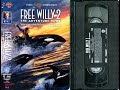 Opening To Free Willy 2 The Adventure Home US VHS 1995