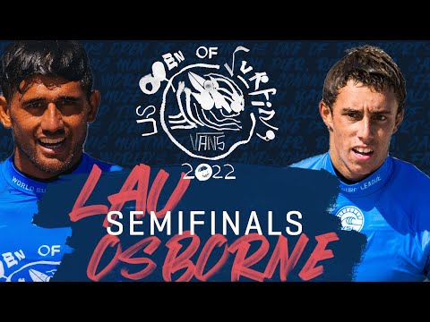Ezekiel Lau vs Eithan Osborne | Vans US Open of Surfing - Challenger Series Semifinals Heat Replay