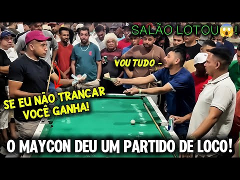 MAYCON DEU UM PARTIDO DE L0C0!!! TEM QUE ESTOURAR E TRANCAR 😱