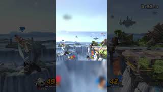 自分が即死するのはいいけど相手にされるのは嫌なカズヤ #スマブラsp #スマブラ #shorts #ssbu