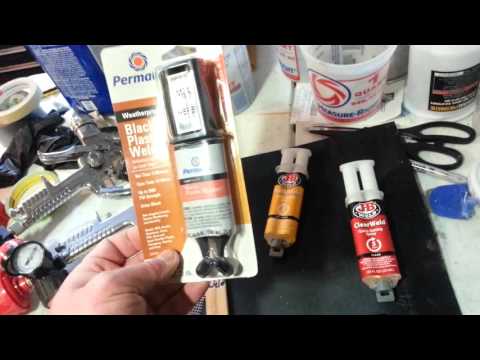 Permatex plastic weld testing