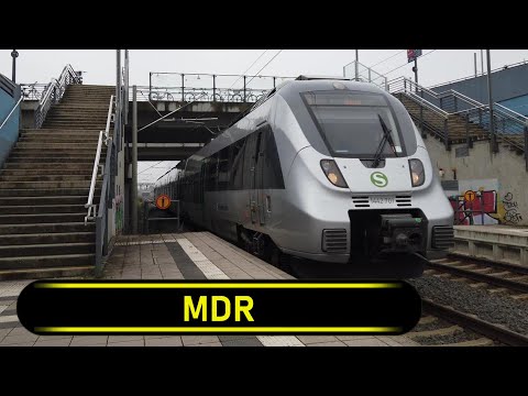 S-Bahn Station MDR - Leipzig 🇩🇪 - Walkthrough 🚶