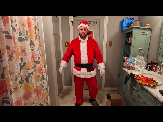 Vídeo relacionado con Generisch Blazer de Cordón para Hombre de Navidad con Motivo Navideño, Manga Larga, Deportivo, Elegante, Traje de Fiesta, Gracioso, Chaqueta de Disfraz de Carnaval, Blazer Navideño, Traje de Navidad