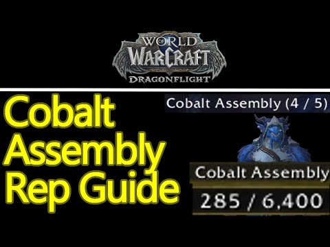 WoW Dragonflight Cobalt Assembly rep guide, EASY 389 gear and recipes, reputation tips and tricks