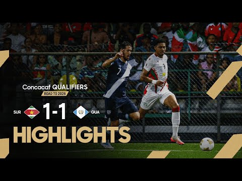 Suriname 1-1 Guatemala