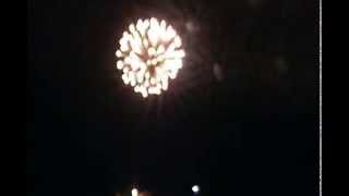 preview picture of video 'St Augustine Beach Fireworks 12:31:14'