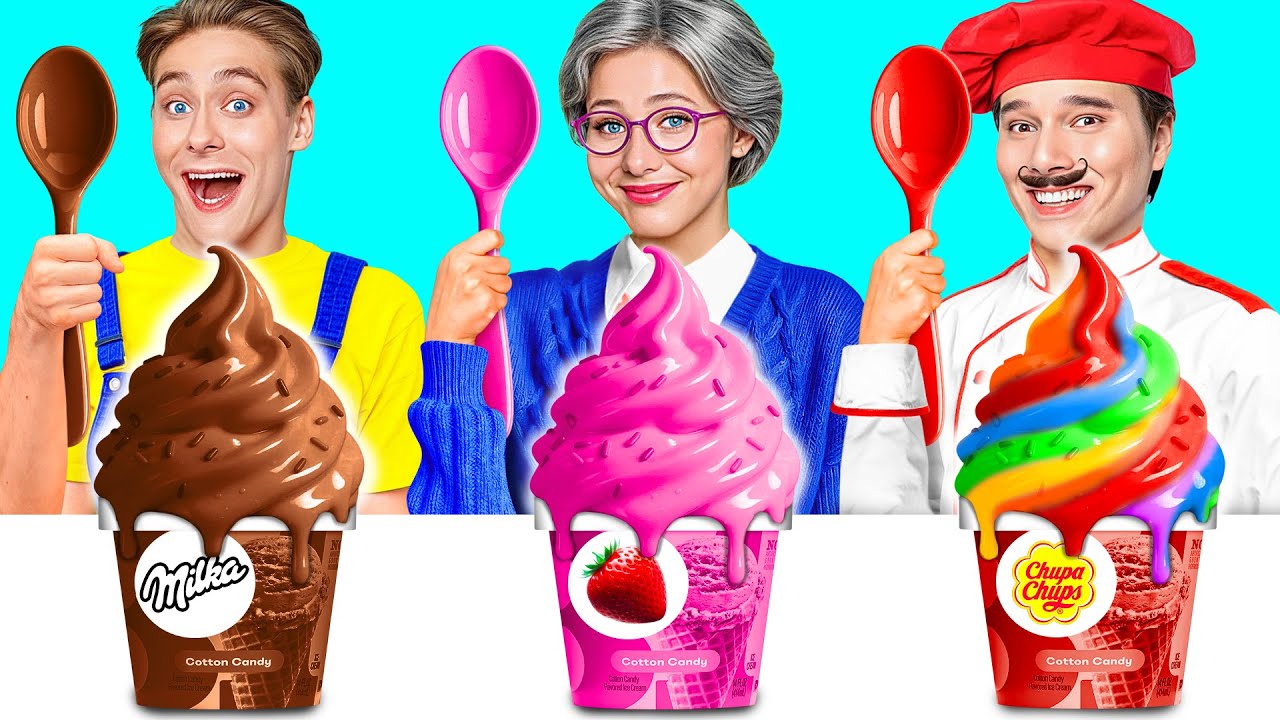 自分 vs おばあちゃんの料理チャレンジ | おいしい料理のレシピ Trend DO Challenge