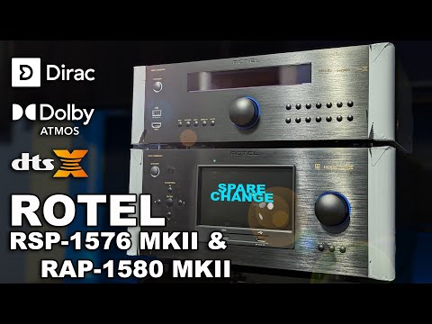 Rotel Home Theater Processors! RSP-1576 MKII & RAP-1580 MKII