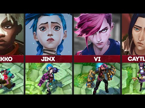 Arcane vs League of Legends – Comparison of Characters