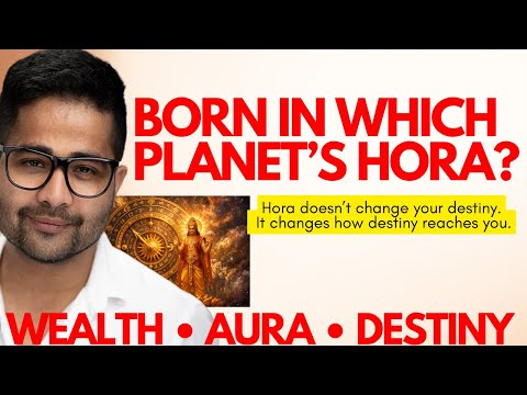 Birth Hora Secrets REVEALED : How Planetary Time Shapes Wealth, Aura & Life Karma