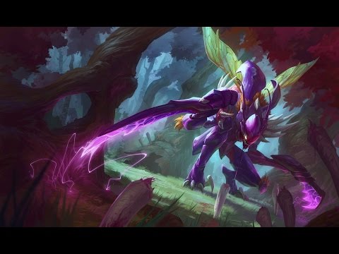LOL Season 6 Valkrin Play KhaZix Jungle vs Elise Preseason Challenger Gameplay