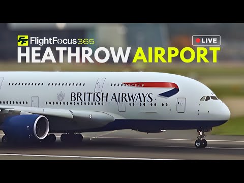 Heathrow Airport Live - Monday 27th October 2025