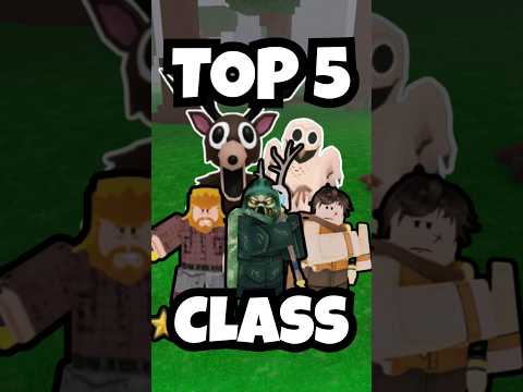 Top 5 BEST Classes in 99 Nights in the Forest 👑