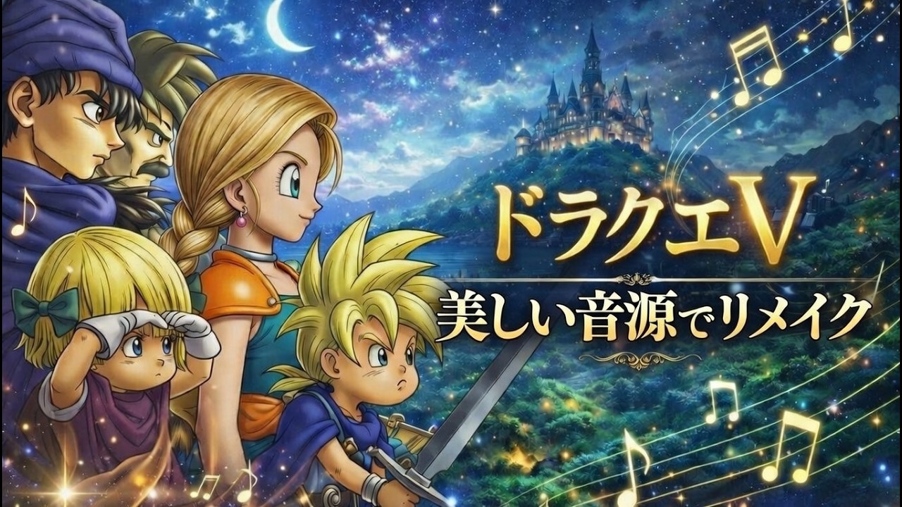 ドラクエ5「全曲」～美しい音源でリメイク～