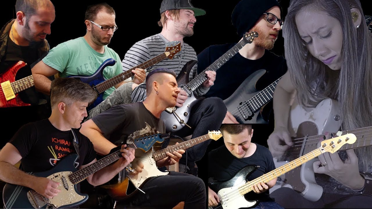 The Best Guitar Players on YouTube (and me) EPIC JAM - YouTube