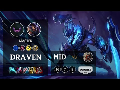Draven Mid vs Zed - EUW Master Patch 12.5