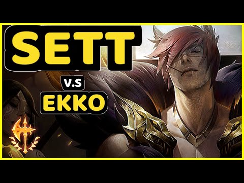 FITZ (SETT) vs EKKO - JUNGLE GAMEPLAY - BR Ranked MASTER