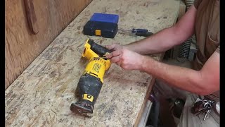 How to Deep Clean, Fix, and Maintain a DeWALT 20V Reciprocating Saw