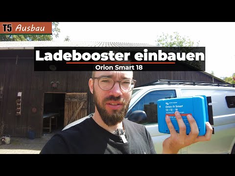 Installing a Victron charging booster - Orion Smart 12/12 - VW T5