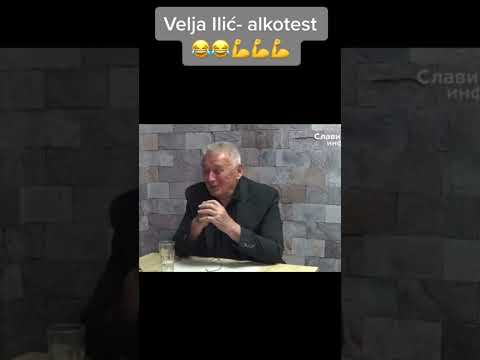 Velja Ilić Alkotest kod glupog saobraćajca! Ljuba umro od smeha #balkan #shorts #srbija #hrvatska