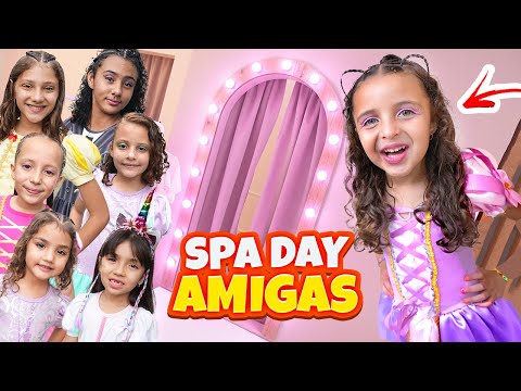 BELLA TEM UM DIA DIVERTIDO COM AMIGAS - FAMÍLIA BELLA LISA SHOW