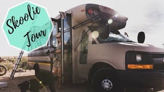 TOUR | Amazing School Bus Conversion | Tamra’s Skoolie | VANLIFE