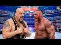FULL MATCH Brock Lesnar V S The Big Show No Hold Barred Match At MAIN EVENT 2025