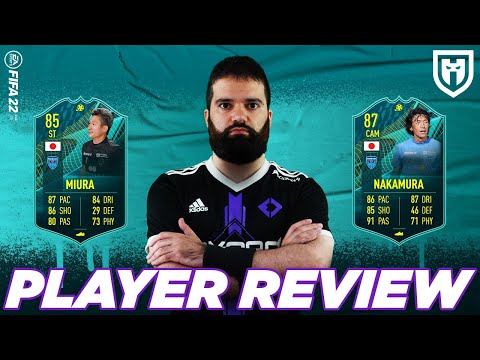 NAKAMURA 87 E MIURA 85 PLAYER MOMENTS /// FIFA 22 PLAYERS REVIEW